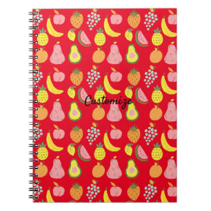 Caderno Espiral Thunder_Cove da Coleção Fruta Associada