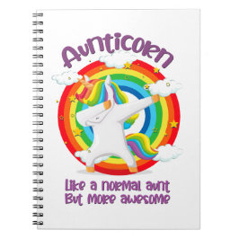 Caderno Espiral Tia Como Uma Tia Normal Mas Mais Incrível