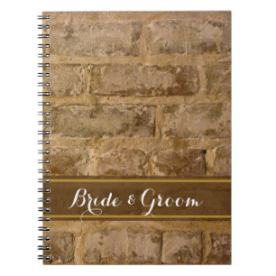 Caderno Espiral Tic Industrial Bricks Livro de Convidados