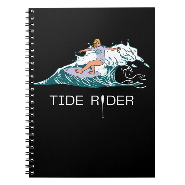 Caderno Espiral Tide Rider (Frente)