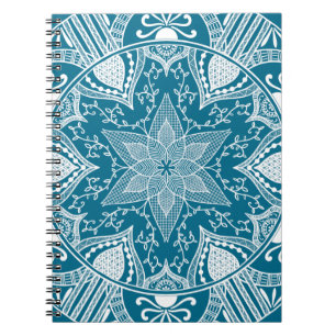 Caderno Espiral Tidepool Mandala