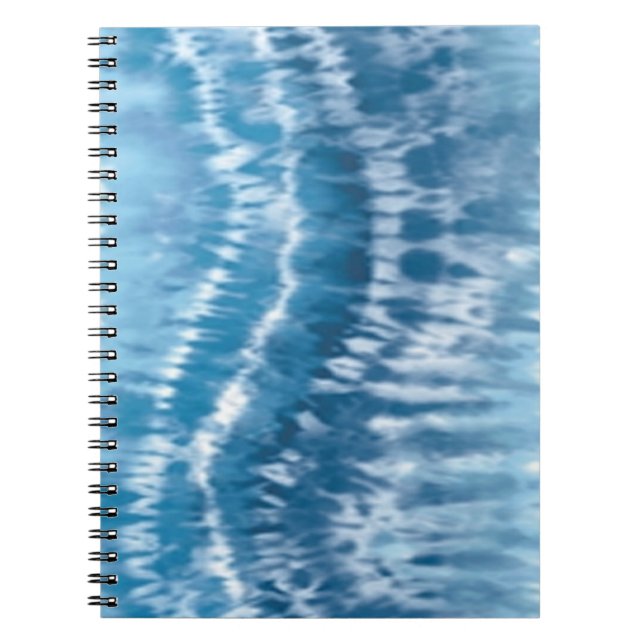 Caderno Espiral Tie Dye Azul (Frente)