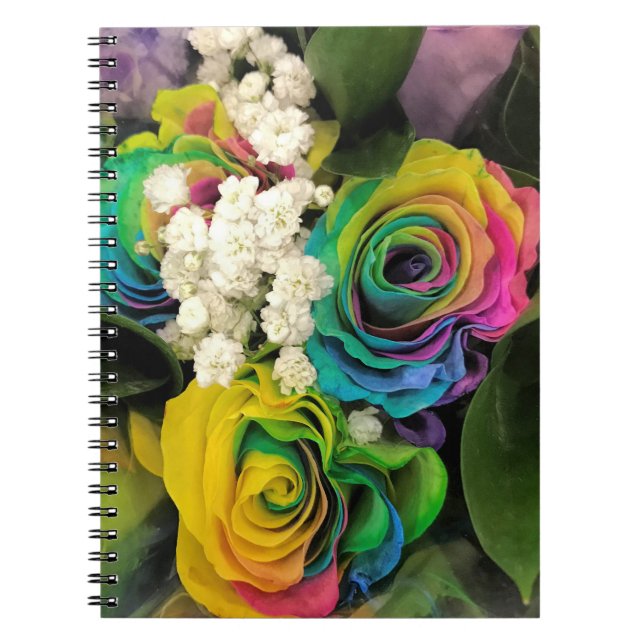Caderno Espiral Tie dye - notebook (Frente)
