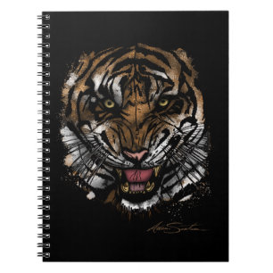 Caderno Espiral Tiger Face (Design de Assinatura)