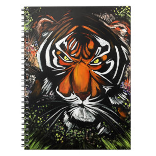 Caderno Espiral Tiger Stare
