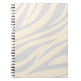 Caderno Espiral Tiger Stripes preto Laranja Selvagem Pele animal