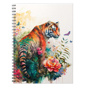 Caderno Espiral Tiger Tiger Burning Bright
