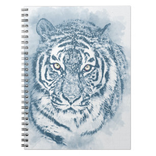 Caderno Espiral tigre