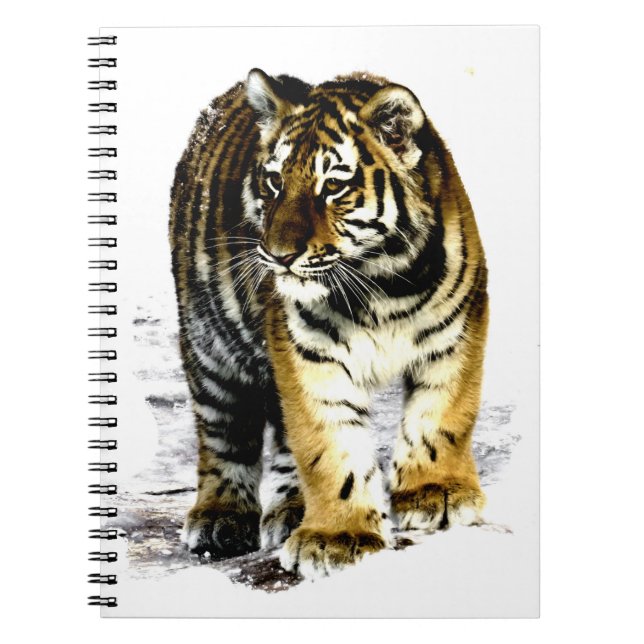 Caderno Espiral Tigre (Frente)