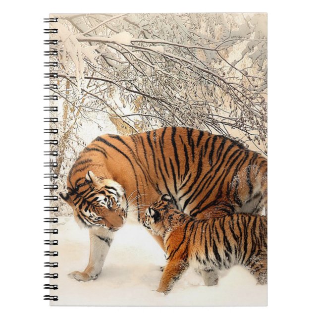 Caderno Espiral Tigres (Frente)