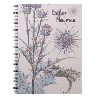 Caderno Espiral Tijolo Azul