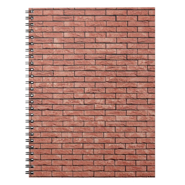 Caderno Espiral tijolo de betão (Frente)