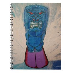 Caderno Espiral Tiki Surf King