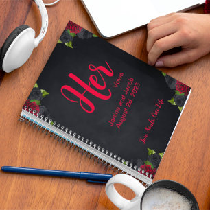 Caderno Espiral Til Death Nos Faz Parte Gótica Seu Livro De Vozes