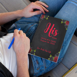 Caderno Espiral Til Death Nos Parte Gótica Seu Livro De Vozes