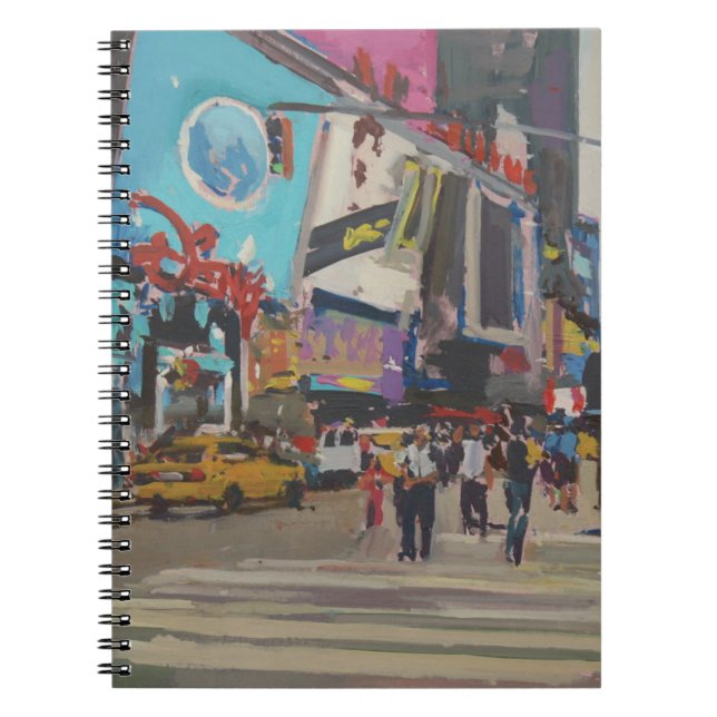 Caderno Espiral Times Square 2012 (Frente)