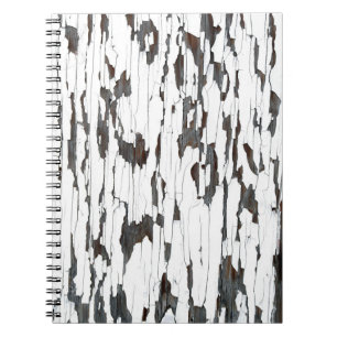 Caderno Espiral Tinta branca de descasque