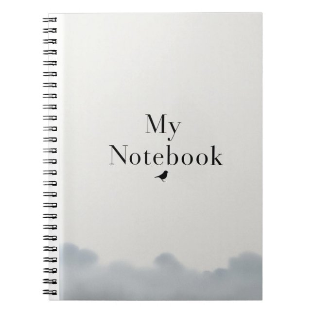 Caderno Espiral Tinta e Impermanência: O Gesto Circular (Frente)