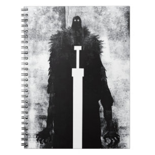 Caderno Espiral Tinta Falando Fantasia V02 Um Cavaleiro do inferno