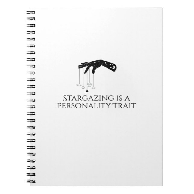 Caderno Espiral Tinta Whimsigoth - Florestas Místicas, Luas Magnét (Frente)