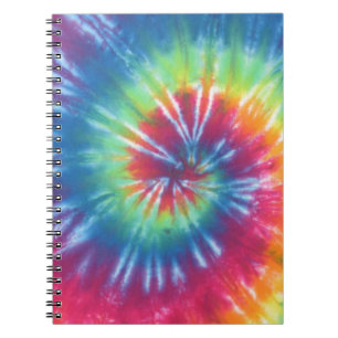 Caderno Espiral Tintura uma do laço