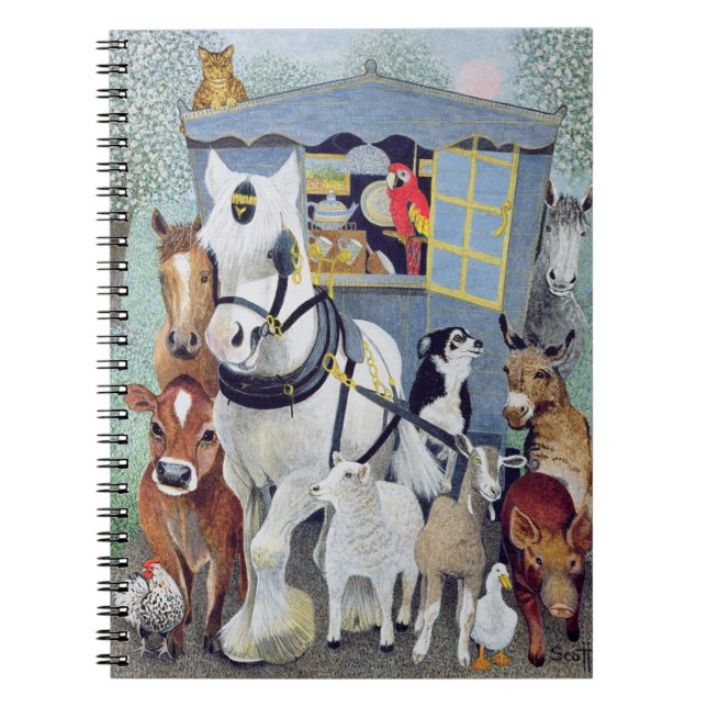 Caderno Espiral Tio Tom Cobbley e tudo (Frente)