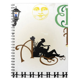 Caderno Espiral Tipografia