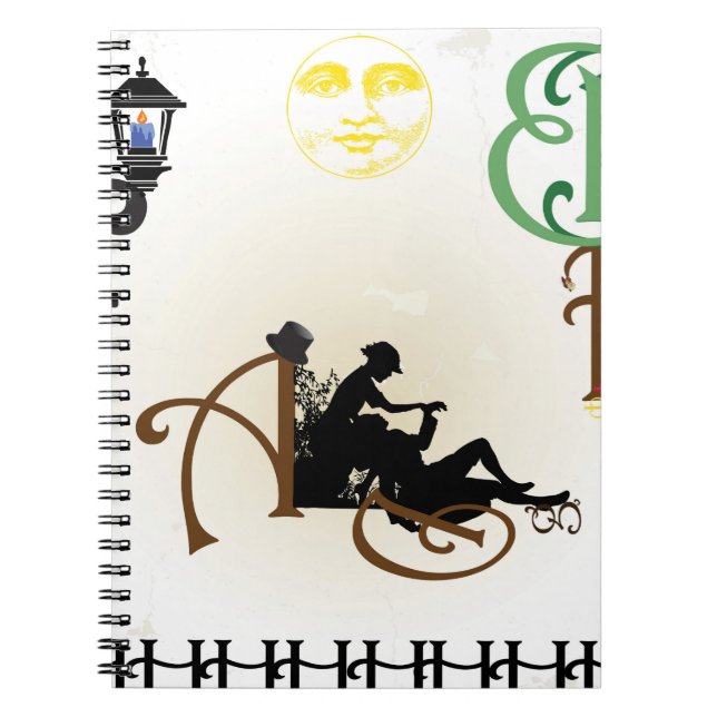 Caderno Espiral Tipografia (Frente)