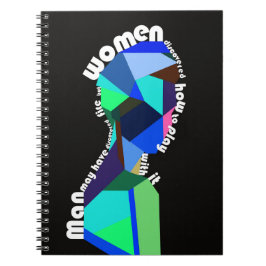 Caderno Espiral Tipografia