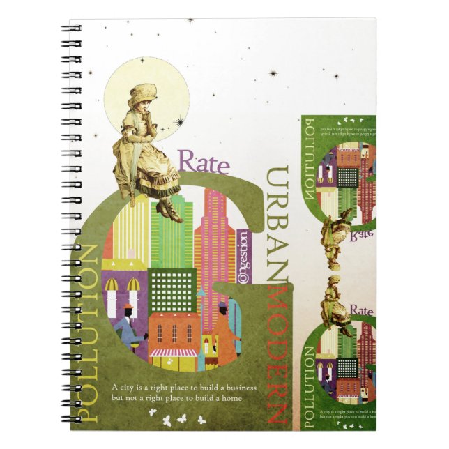 Caderno Espiral Tipografia (Frente)