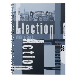 Caderno Espiral Tipografia