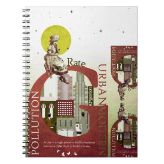 Caderno Espiral Tipografia