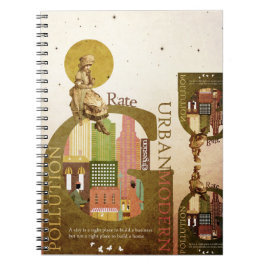 Caderno Espiral Tipografia