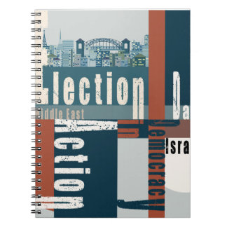 Caderno Espiral Tipografia,