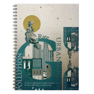 Caderno Espiral Tipografia