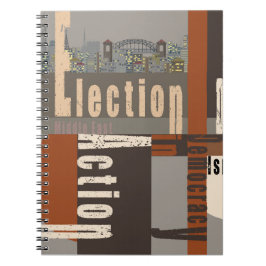 Caderno Espiral Tipografia