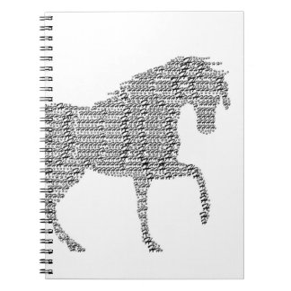 Caderno Espiral Tipografia,