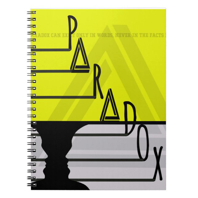 Caderno Espiral Tipografia (Frente)