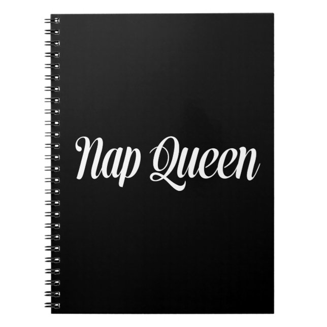 Caderno Espiral Tipografia da Rainha Nap (Frente)