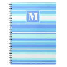 Tiras azuis do céu monograma