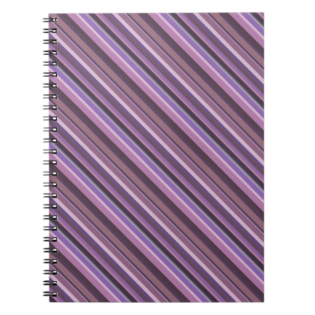 Caderno Espiral Tiras diagonais Mauais (Frente)