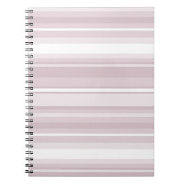 Caderno Espiral tiras rosa rosa quartzo
