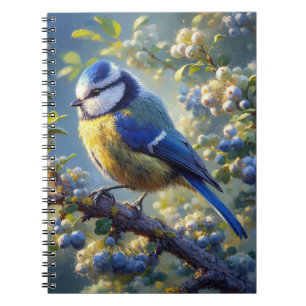 Caderno Espiral Tit azul