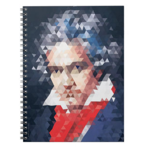 Caderno Espiral Titãs de Música: Notebook Beethoven (Poli Baixa)