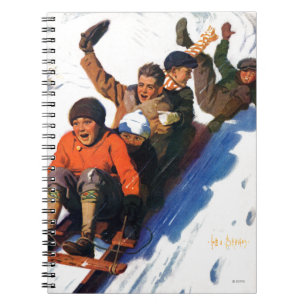 Caderno Espiral Tobagganing