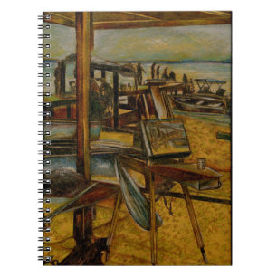 Caderno Espiral Todas as pinturas de Excelente começam com uma es