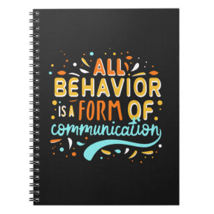 Caderno Espiral Todo Comportamento É Uma Forma De Comunicação
