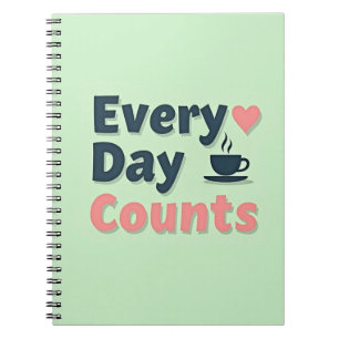 Caderno Espiral Todos os Dias Contam