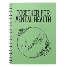 Caderno Espiral Together For Mental Health