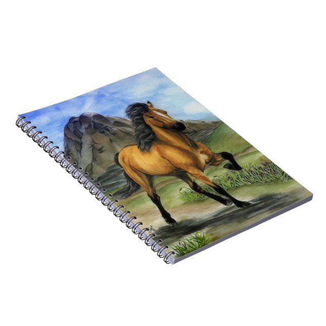 Caderno Espiral Tolt Dourado (Lado Direito)